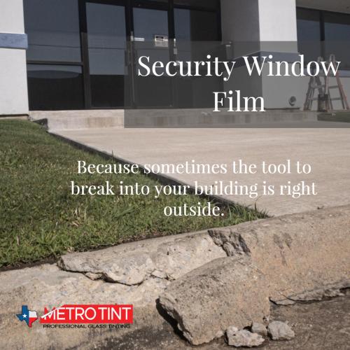 Storefront Security Window Film