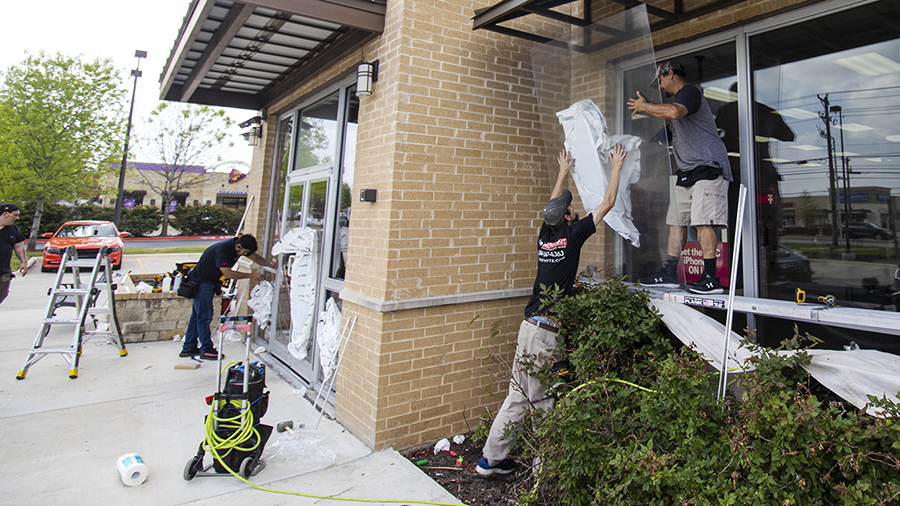 Riot Glass Installation Texas