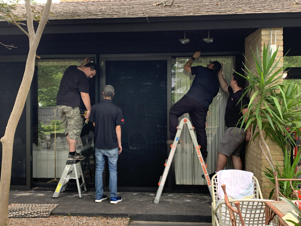 Security Door screen installation